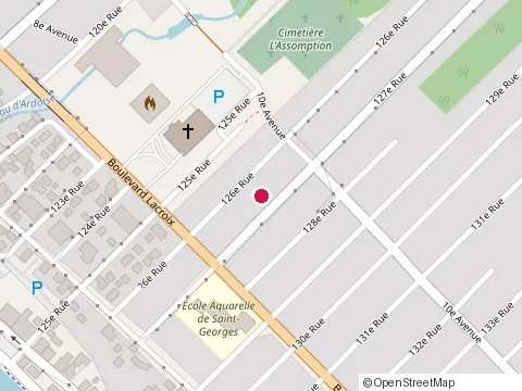 Location of Centre Chiropratique St-George at 12625 Boulevard Lacroix, Saint-Georges