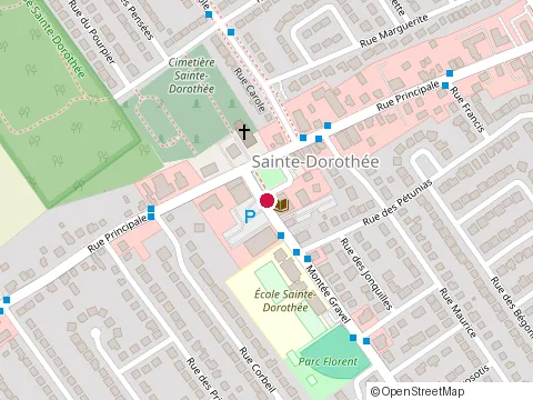 Location of Centre Chiropratique Ste-Dorothée at 645 Rue de la Place-Publique, Laval