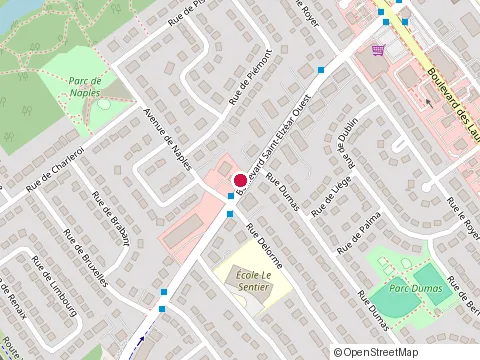 Location of Centre Chiropratique Vimont at 41 boulevard Saint-Elzéar O, Laval