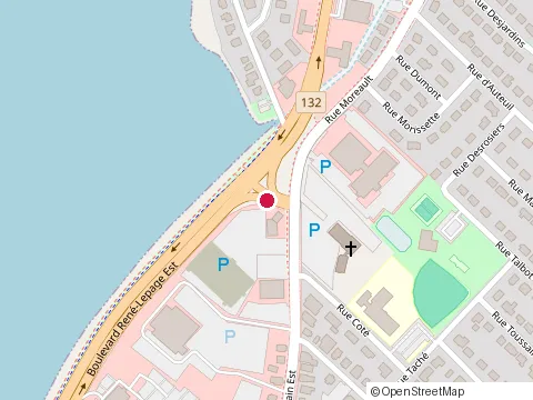 Location of Centre Commercial Rimouski at 333 Rene-Lepage E, Rimouski