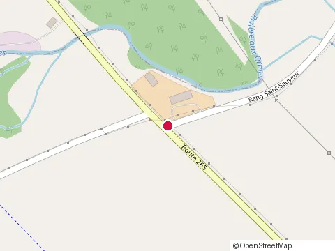 Location of Centre Communautaire de Fortierville at 196 Rue de la Fabrique, Fortierville