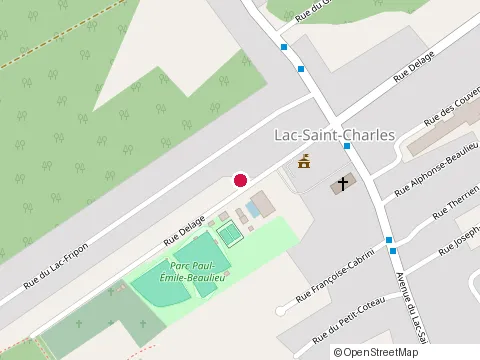 Location of Centre Communautaire Paul at 530 Rue Delage, Québec