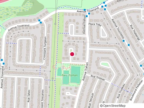 Location of Centre Communautaire Salim at 1113 Place Topaze, Brossard