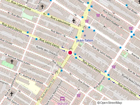 Location of Centre Culturel Aboubaker Esseddik at 371 Rue Jean-Talon E, Montréal