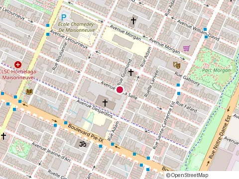 Location of Centre d E B A T at 1620 de la Salle Ave, Montral