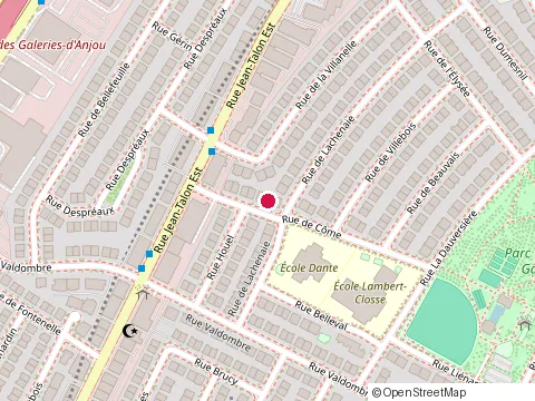 Location of Centre d'Achats Maurice-Duplessis Ltee at 7457 Rue de Côme, Saint-Léonard