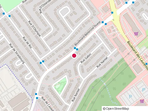Location of Centre d'Actualisation at 36 boulevard Bellerose O, Laval