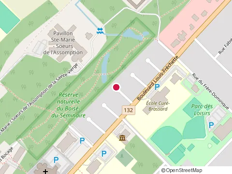 Location of Centre d'Archives Régionales Séminaire de Nicolet at 645 Louis-Frechette Blvd, Nicolet