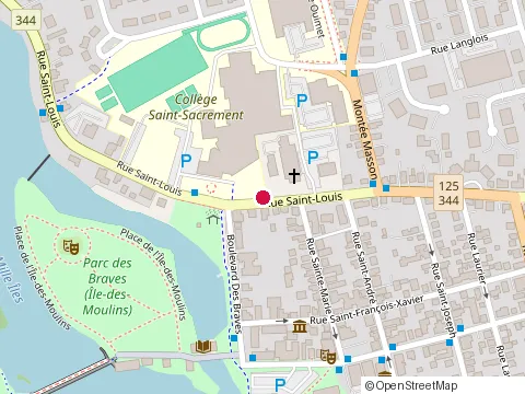 Location of Centre d'Art de Terrebonne at 850 St Louis, Terrebonne
