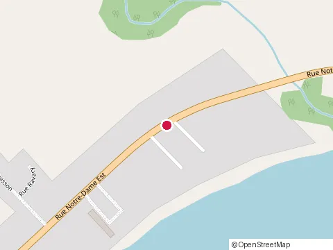 Location of Centre d'Art Tirelou at 2821 Rue Notre-Dame E, Trois-Rivières