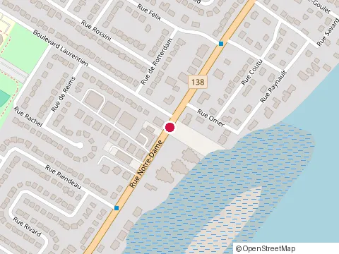 Location of Centre d'Arts Martiaux at 961 Rue Notre-Dame, Repentigny