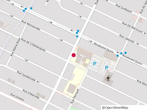 Location of Centre d'Education des Adultes at 560 Rue le Moyne O, Longueuil