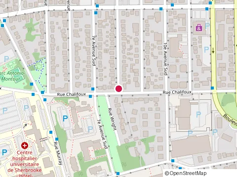 Location of Centre d'Épilation Laser Choix de Vie at 636 Rue du Conseil, Sherbrooke