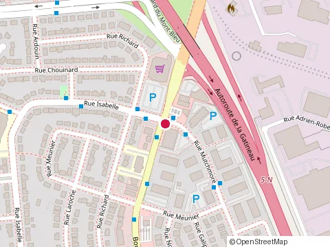 Location of Centre de Chirurgie Cutanee de at 766 Boulevard Saint-Joseph, Gatineau