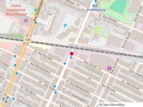 Location of Centre de Colision S E at 2875 Rue Hochelaga, Montréal