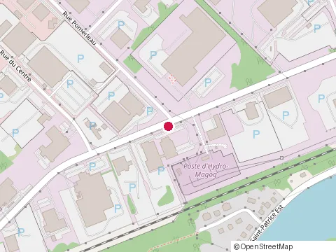 Location of Centre de Collision Excellence at 1490 boulevard Industriel, Magog