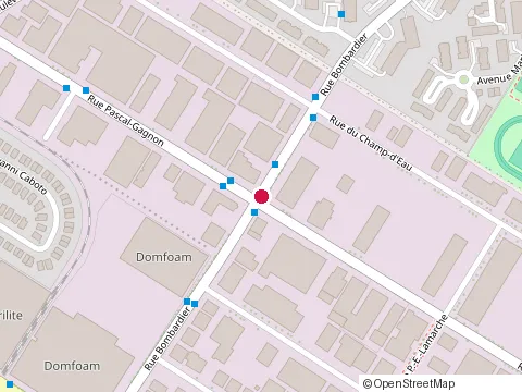 Location of Centre de Collision Prestige at 6630 Rue Bombardier, Saint-Léonard