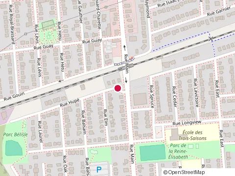 Location of Centre de Debosselage B B at 189 Rue North O, Gatineau