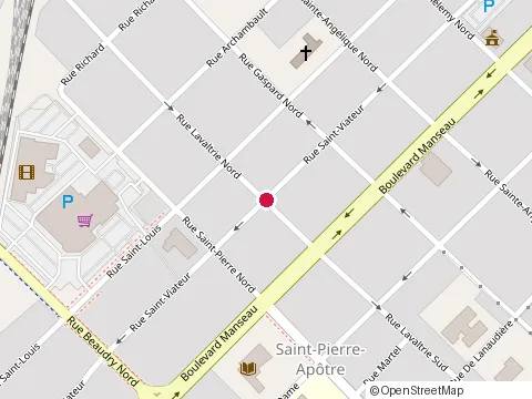 Emplacement de Centre de Denturologie Sylvain Perreault au 812 Rue Saint-Viateur, Joliette