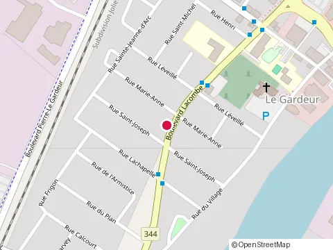 Location of Centre de Formation at 333 boulevard Lacombe, Repentigny