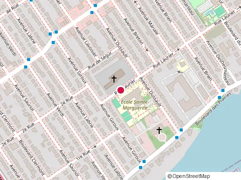 Location of Centre de Formation Laval Inc at 400 Rue Laurier, Laval