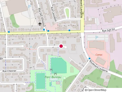 Location of Centre de Formation Soccer All-Stars Sherbrooke at 906 Rue Galt E, Sherbrooke