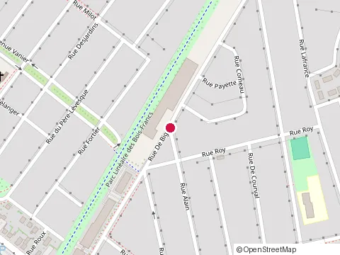 Location of Centre de Gestion de l'Equipement Roulant at 410 Rue de Bigarr?, Victoriaville