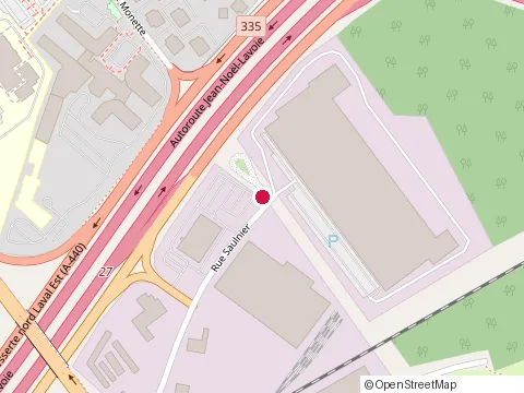 Location of Centre de Golf Val des Arbes at 400 Rue Saulnier, Laval