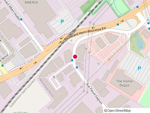 Location of Centre de l Auto Nc at 10755 Rue Pascal-Gagnon, Montréal-Nord