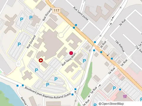 Location of Centre de la Petite Enfance le Funambule Inc at 220 Rue Saint-Marc, Saint-Jérôme