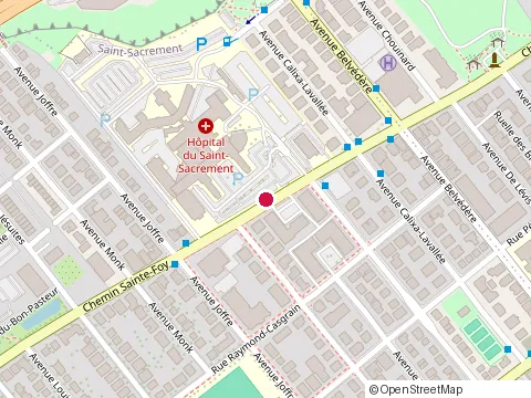 Location of Centre de la Petite Enfance le Pandore at 1050 chemin Sainte-Foy, Québec