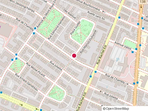 Location of Centre de la Petite Enfance Rhéa at 3756 Rue Marius-Dufresne, Montréal