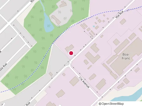 Location of Centre de Massothérapie l'Éveil du Phoenix at 1995 77E Rue, Saint-Georges