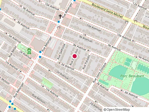 Location of Centre de Perfectionnement en Français Ecrit at 3031 Rue Quévillon, Montréal