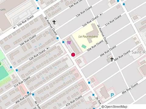 Location of Centre de Prélèvements Médi-Bourg at M-5000 3E Avenue O, Québec