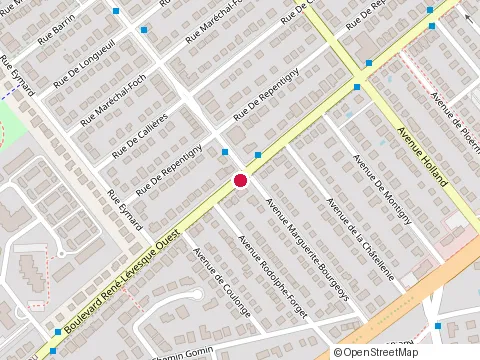 Location of Centre de Prelevements Medic at 1414 Boulevard René-Lévesque O, Québec