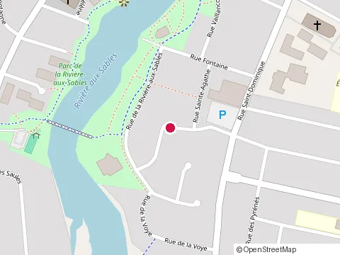 Location of Centre de Production Automatisée, Québec