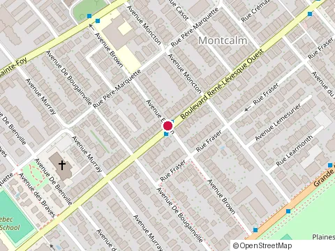 Location of Centre de Psycho-Analyse du Qc at 648 Boulevard René-Lévesque O, Québec