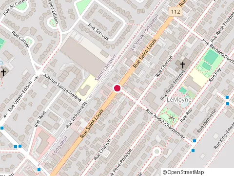Location of Centre de Psychologie de la Rive-Sud at 30 Rue Saint-Louis, Longueuil