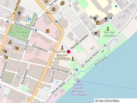 Location of Centre de Psychologie Laviolette at 90 des Casernes, Trois-Rivières