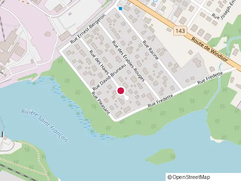 Location of Centre de Rembourrage Pajean at 68 Rue des Haies, Sherbrooke