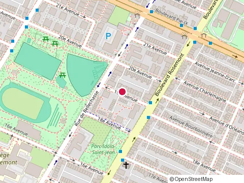 Location of Centre de Renovation at 2 Rue de Bellechasse, Montréal