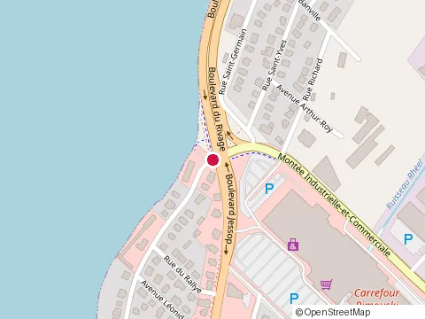 Location of Centre de Renovation Dynaco Bmr at 468 St Germain E, Rimouski