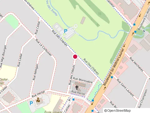 Location of Centre de Sante Chiropratique at 400 Rue des Tilleuls, Beloeil