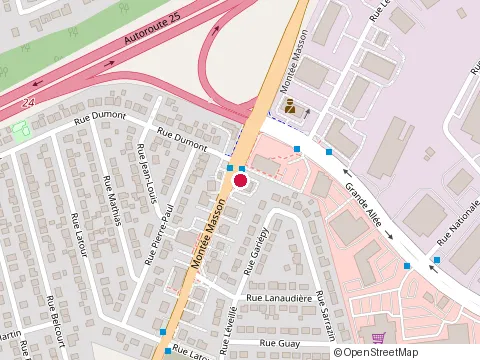 Location of Centre de Services Lb at 960 Mnt Masson, Terrebonne