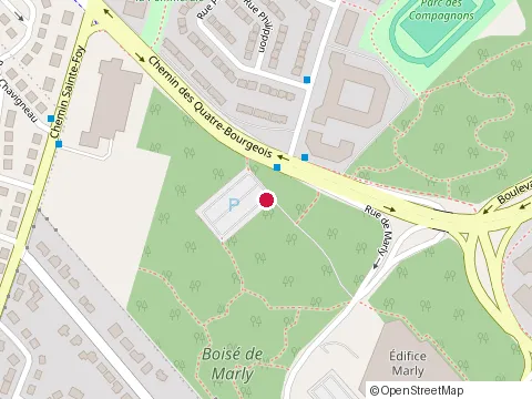 Location of Centre de Services Scolaire des Découvreurs at 945 Avenue Wolfe, Québec