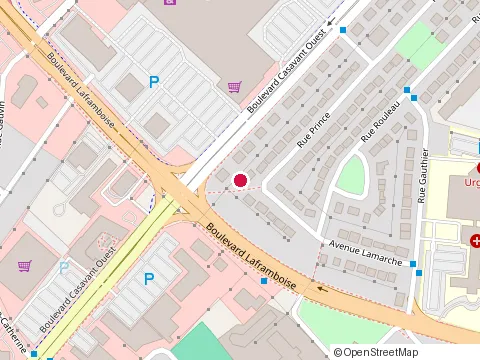 Location of Centre de Soins Map at 2954 boulevard Laframboise, Saint-Hyacinthe