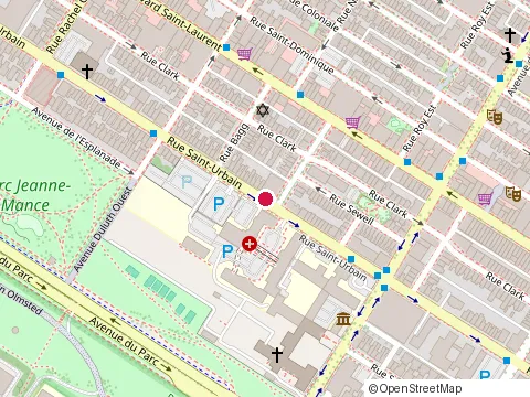 Location of Centre de Traitement Neurologique at 3875 Rue Saint-Urbain Bureau 407, Montréal