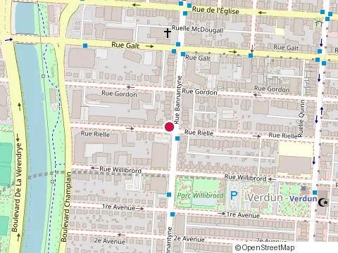 Location of Centre Dentaire Bayat at 4399 Rue Bannantyne, Verdun
