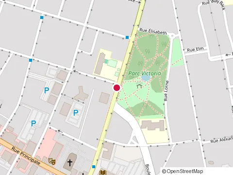 Location of Centre Dentaire Brun Giroux & Normandeau Inc at 54 Rue Dufferin, Granby